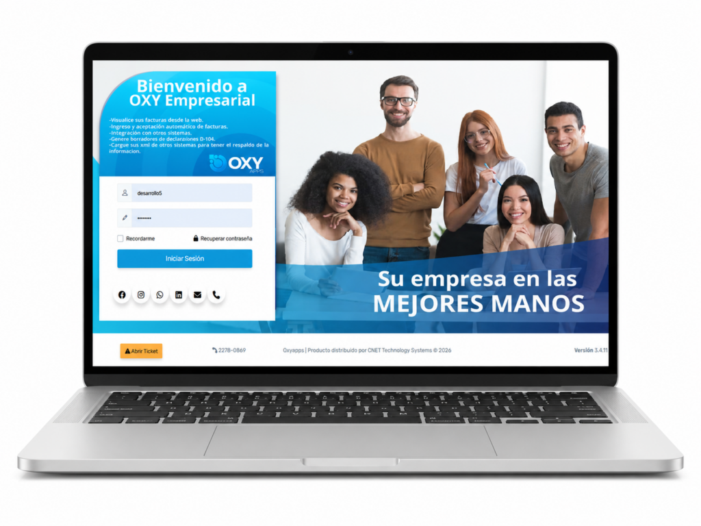 Pantalla oxy persona